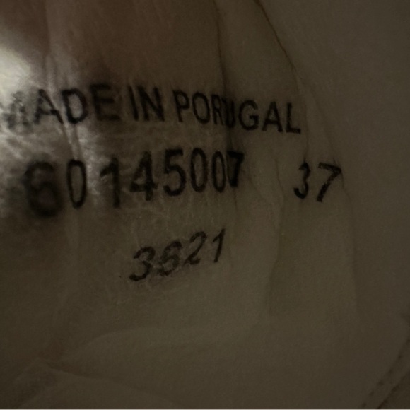 Fly London Silver Leather Platform Sneakers Shoes women’s EU 37 made in Portugal - Picture 8 of 8